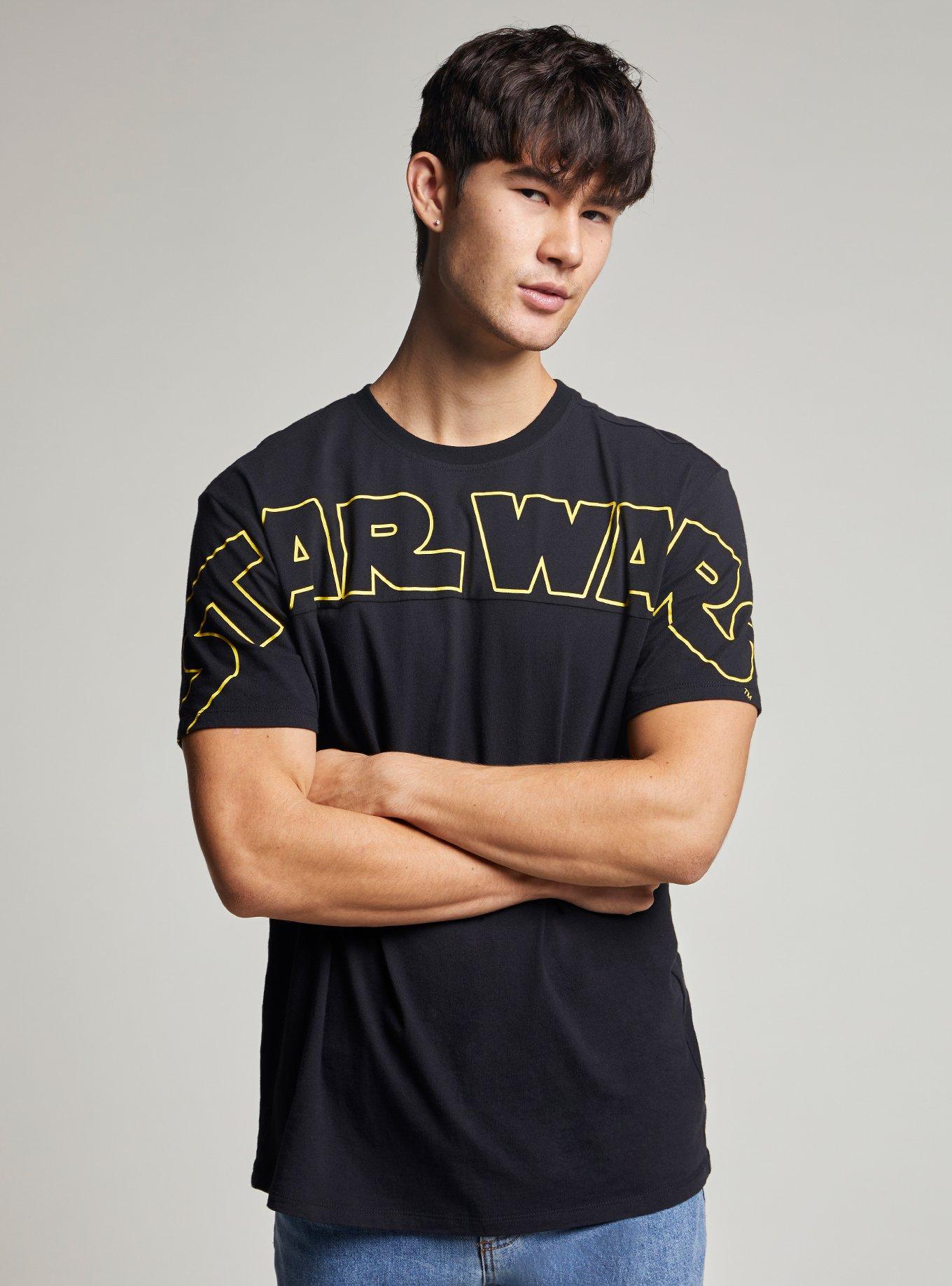 Our Universe Star Wars Logo Drop Shoulder T-Shirt, MULTI, hi-res