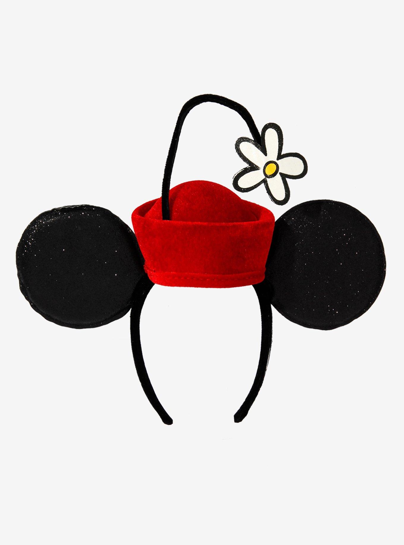 Disney Minnie Mouse Ears & Hat Headband, , hi-res