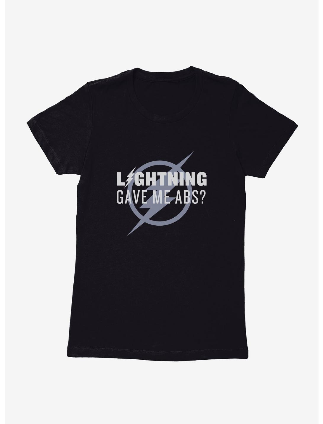 DC Comics The Flash Lightning Gave Me Abs Womens T-Shirt, , hi-res