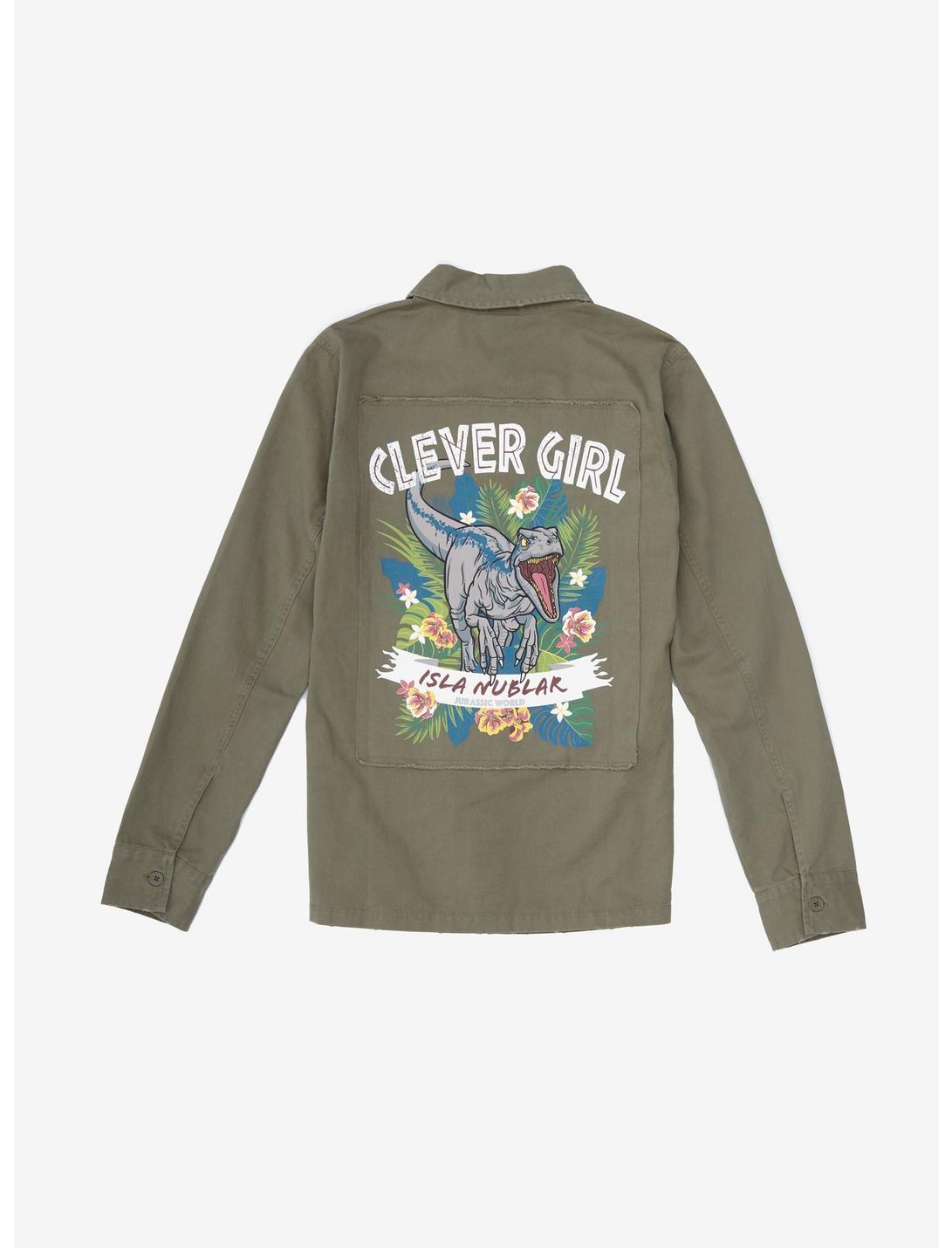Her Universe Fashion Show Winner Jurassic World Clever Girl Jacket Plus Size, MULTI, hi-res