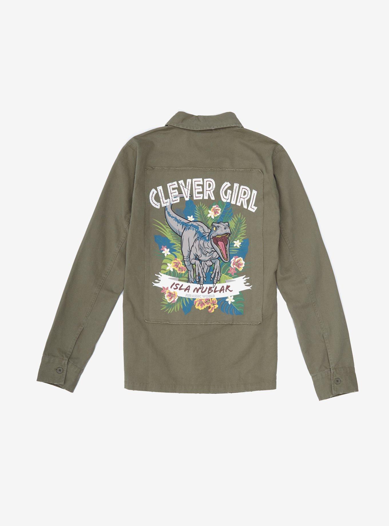 Her Universe Fashion Show Winner Jurassic World Clever Girl Jacket Plus Size, MULTI, hi-res
