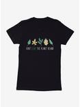 Earth Day Don't Leaf The Planet Behind Womens T-Shirt, BLACK, hi-res