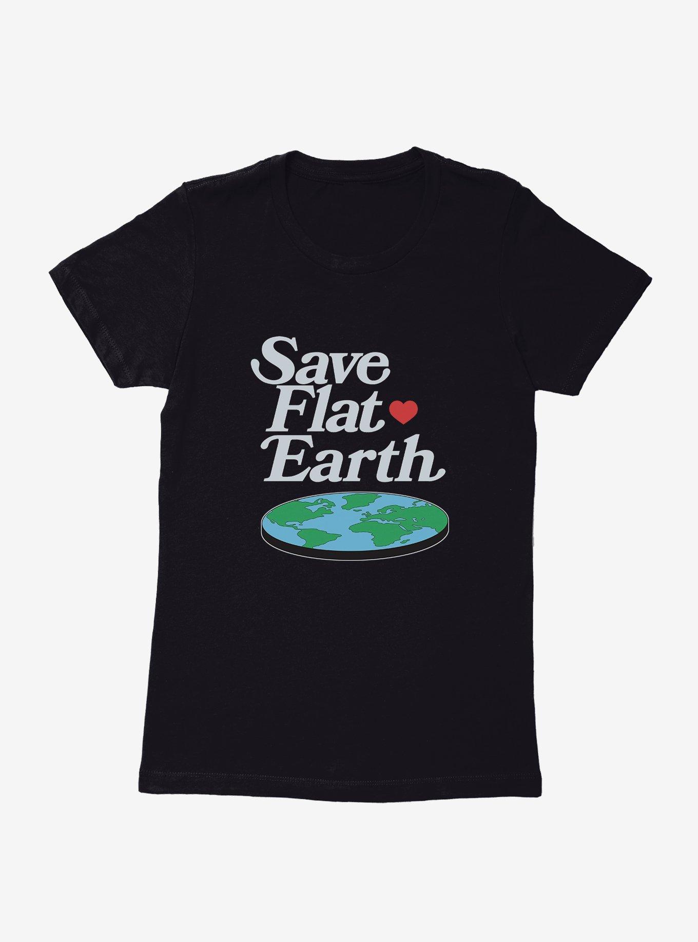 Earth Day Flat Earthers Womens T-Shirt, , hi-res