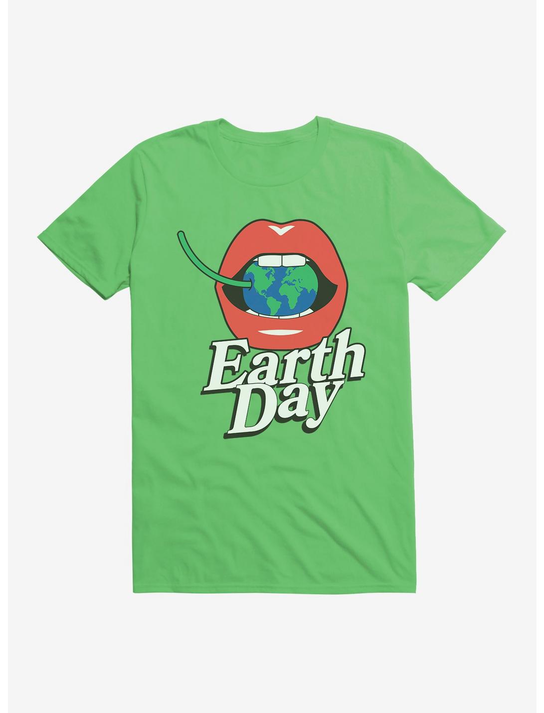 Earth Day Cherry T-Shirt, KELLY GREEN, hi-res