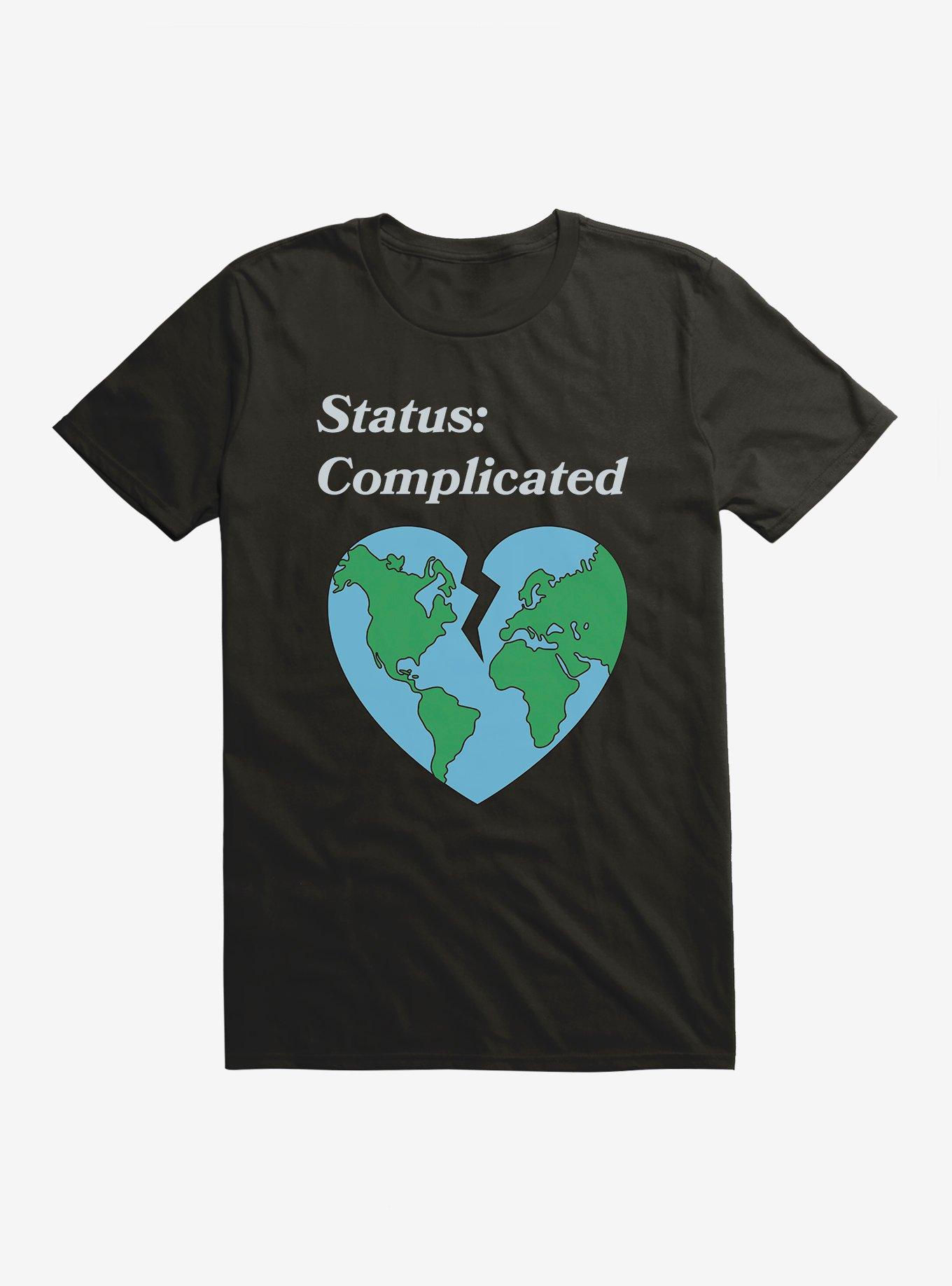 Earth Day Complicated T-Shirt, BLACK, hi-res