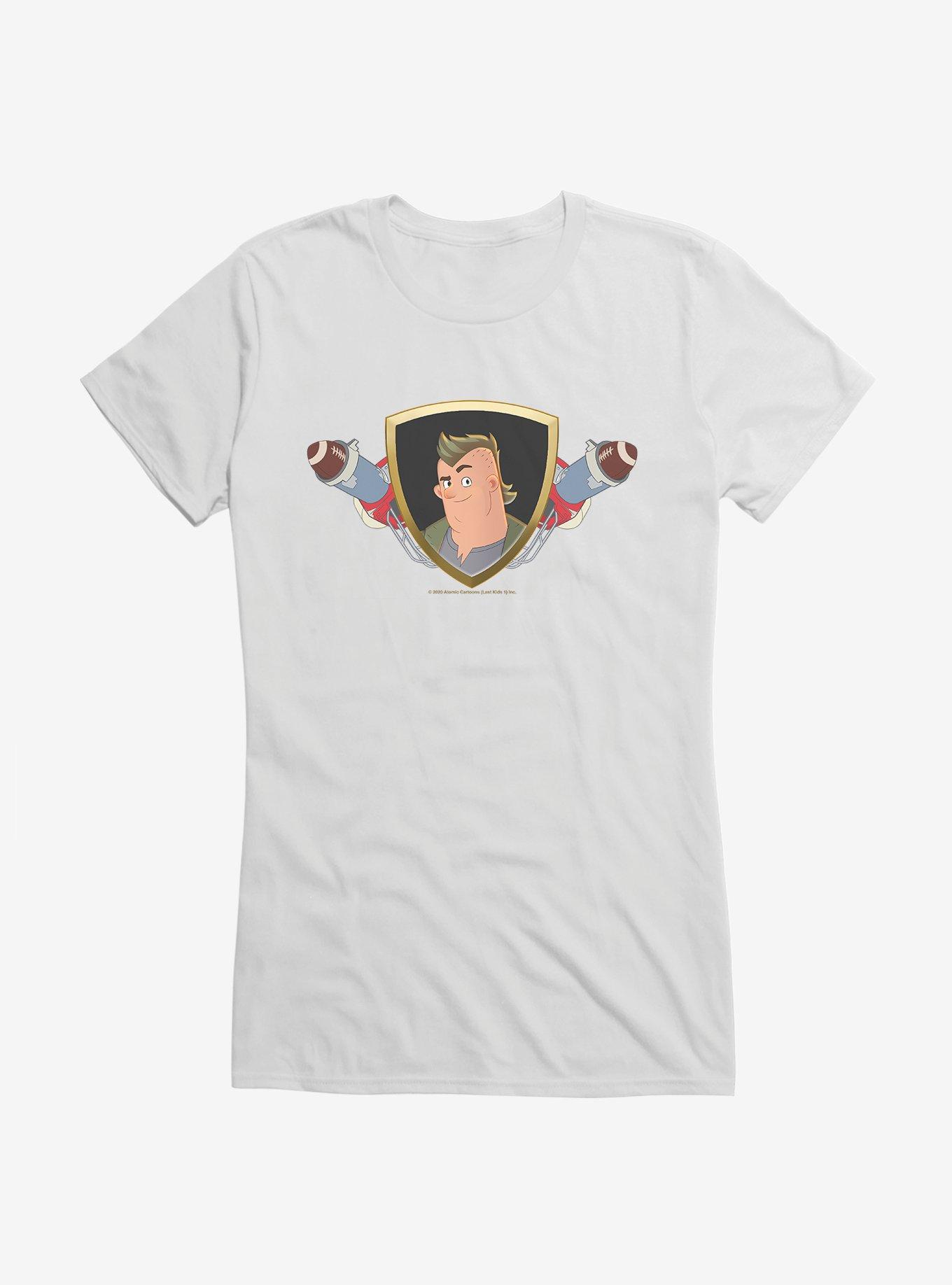 The Last Kids On Earth Dirk Badge Girls T-Shirt, , hi-res