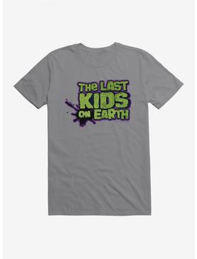 The Last Kids On Earth Name Logo T-Shirt, STORM GREY, hi-res
