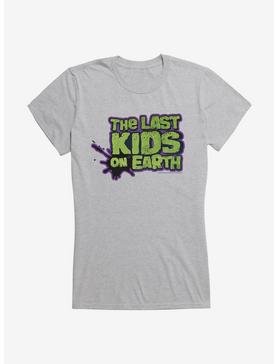 The Last Kids On Earth Name Logo Girls T-Shirt, HEATHER, hi-res