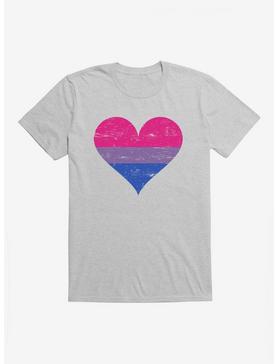 iCreate Pride Bisexual Heart Flag T-Shirt, , hi-res