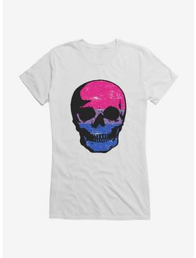 iCreate Pride Bisexual Pride Skull T-Shirt, , hi-res