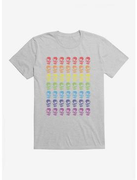 iCreate Pride Skull Pride Flag T-Shirt, , hi-res
