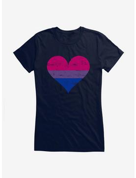 iCreate Pride Bisexual Heart Flag T-Shirt, , hi-res