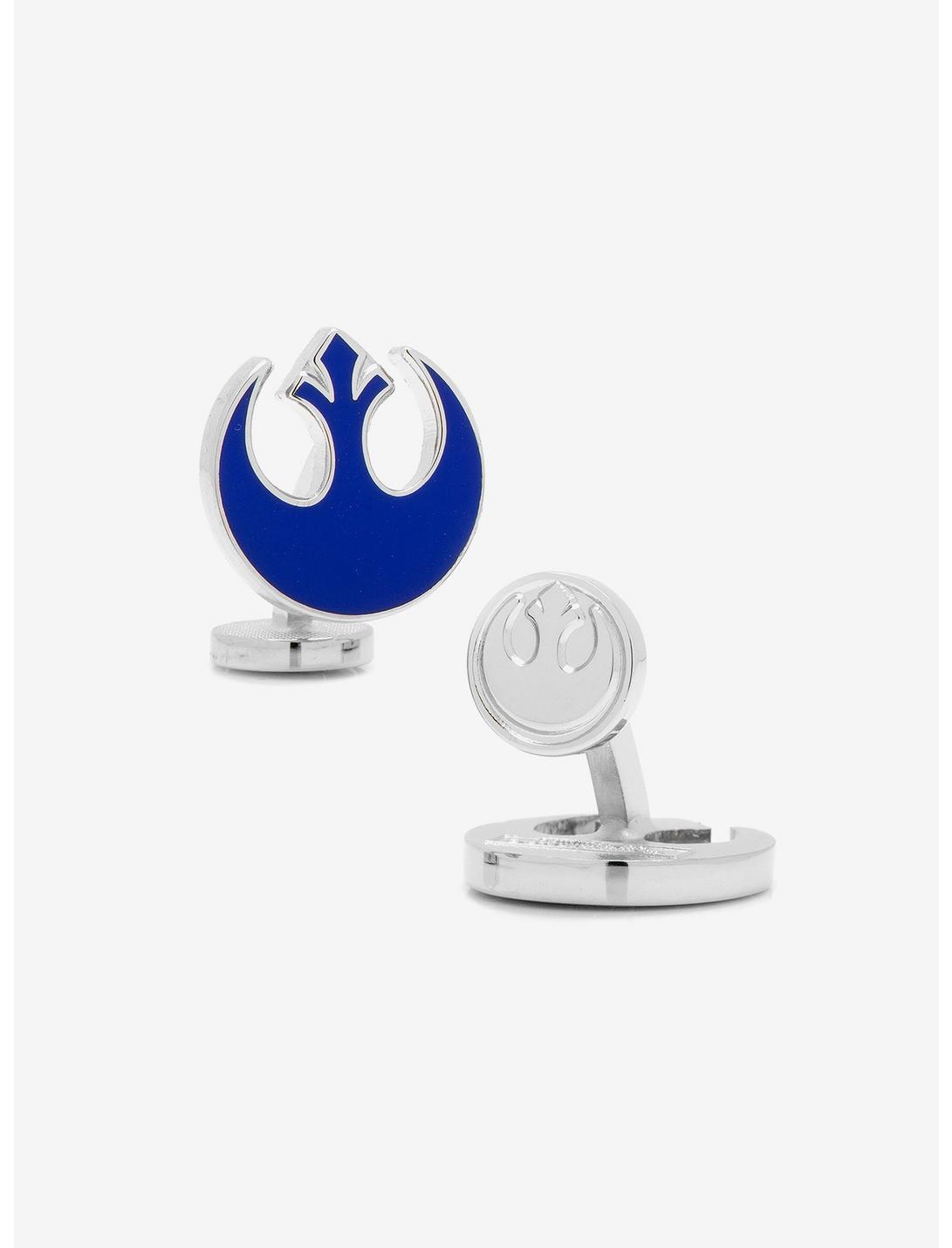 Star Wars Blue Rebel Symbol Cufflinks, , hi-res