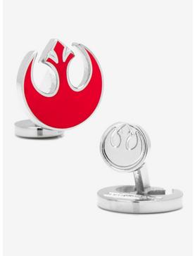 Plus Size Star Wars Rebel Alliance Symbol Cufflinks, , hi-res