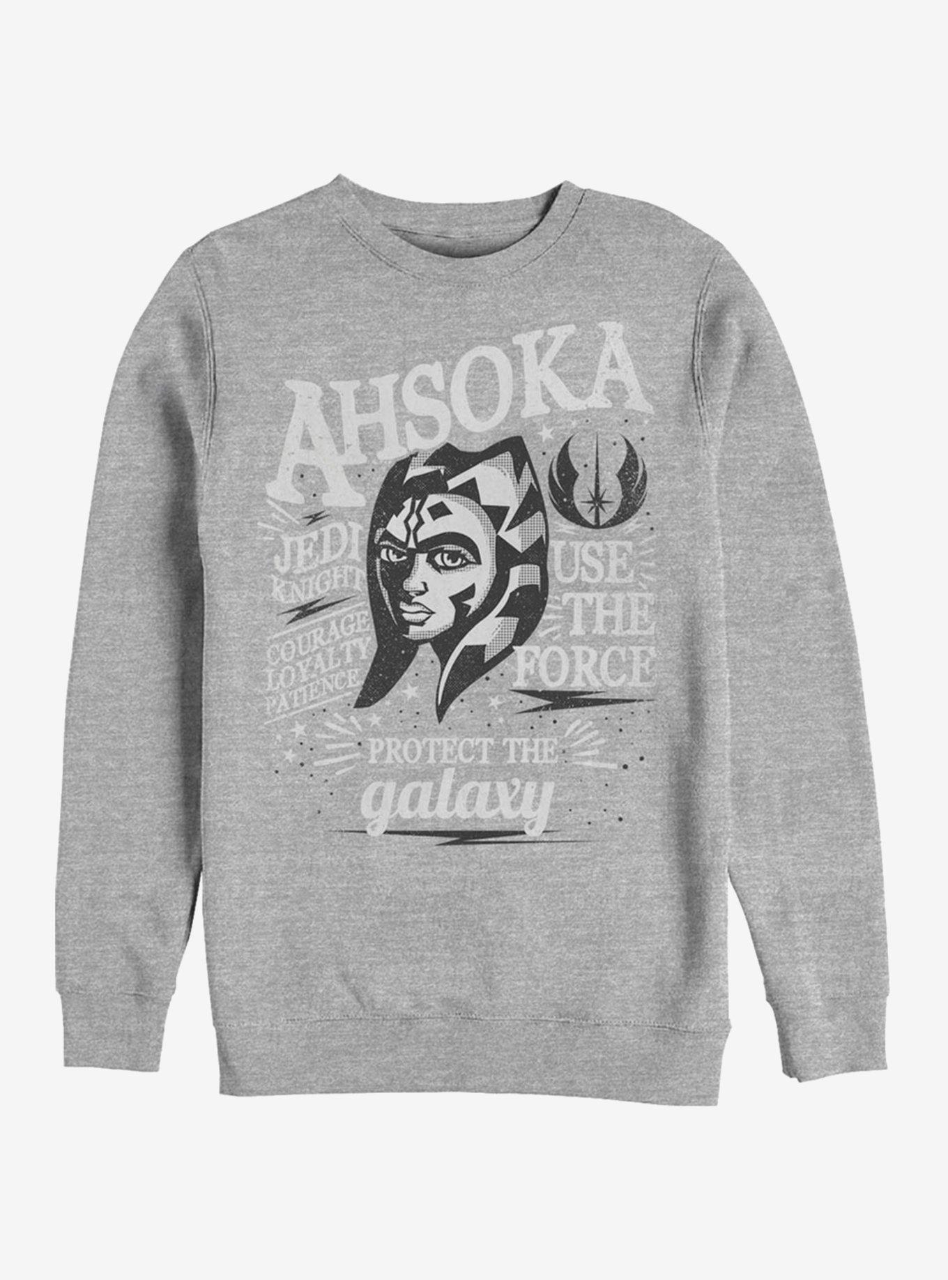 Star Wars: The Clone Wars Ahsoka Sweatshirt GREY BoxLunch