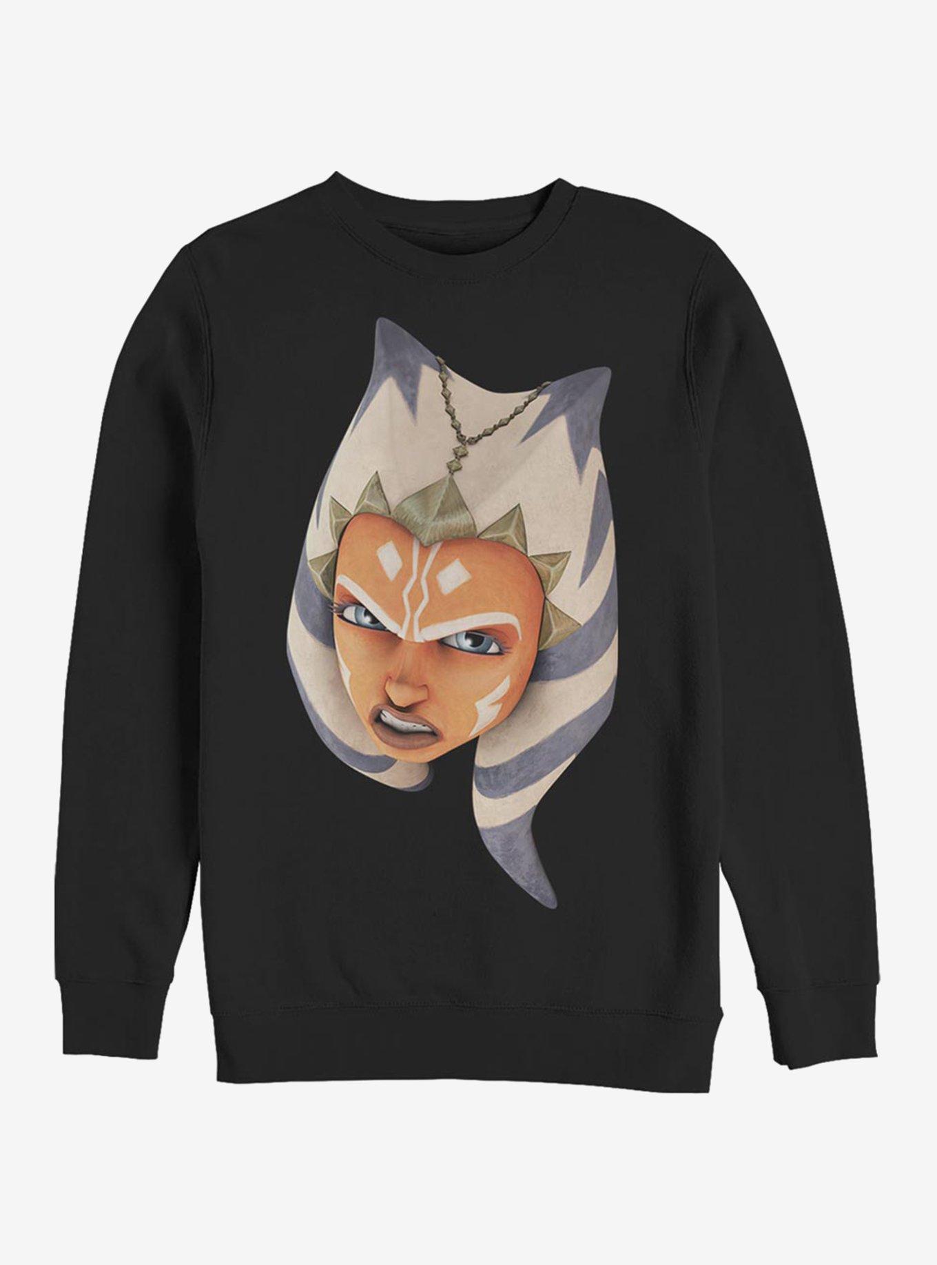 Star Wars: The Clone Wars Ahsoka Face Sweatshirt, , hi-res