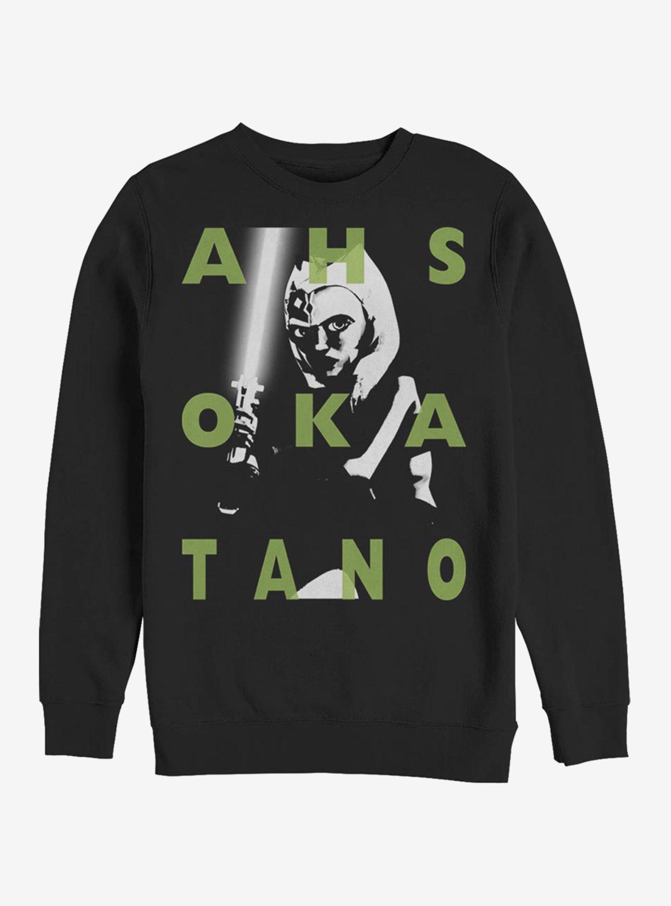 Star Wars: The Clone Wars Ahsoka Text Sweatshirt, , hi-res