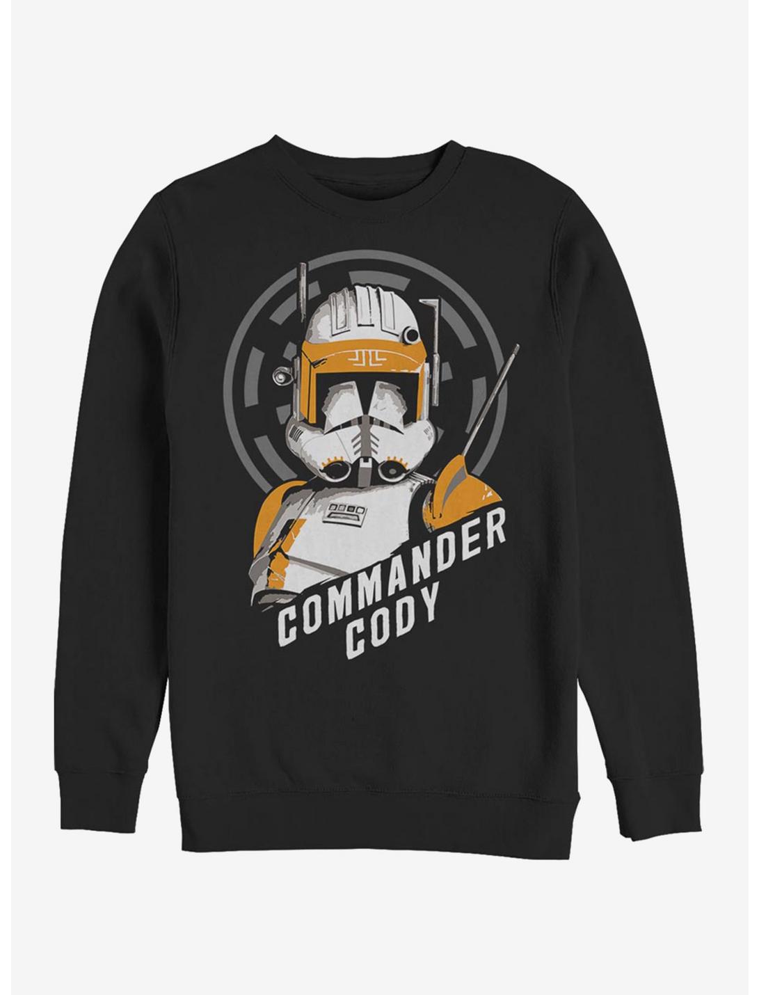 Star Wars: The Clone Wars Commander Cody Sweatshirt, BLACK, hi-res