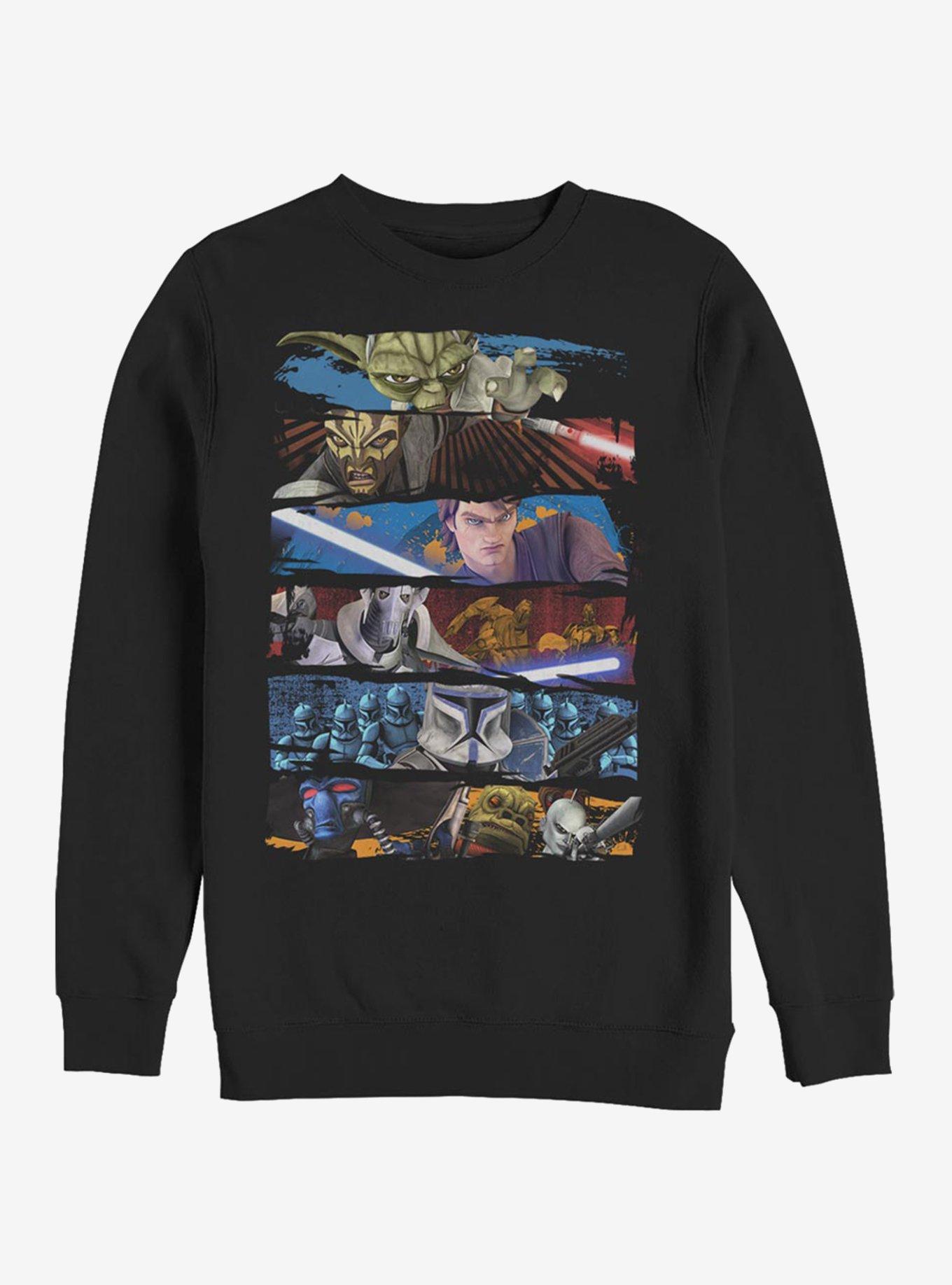 Star Wars: The Clone Wars Face Off Sweatshirt, , hi-res