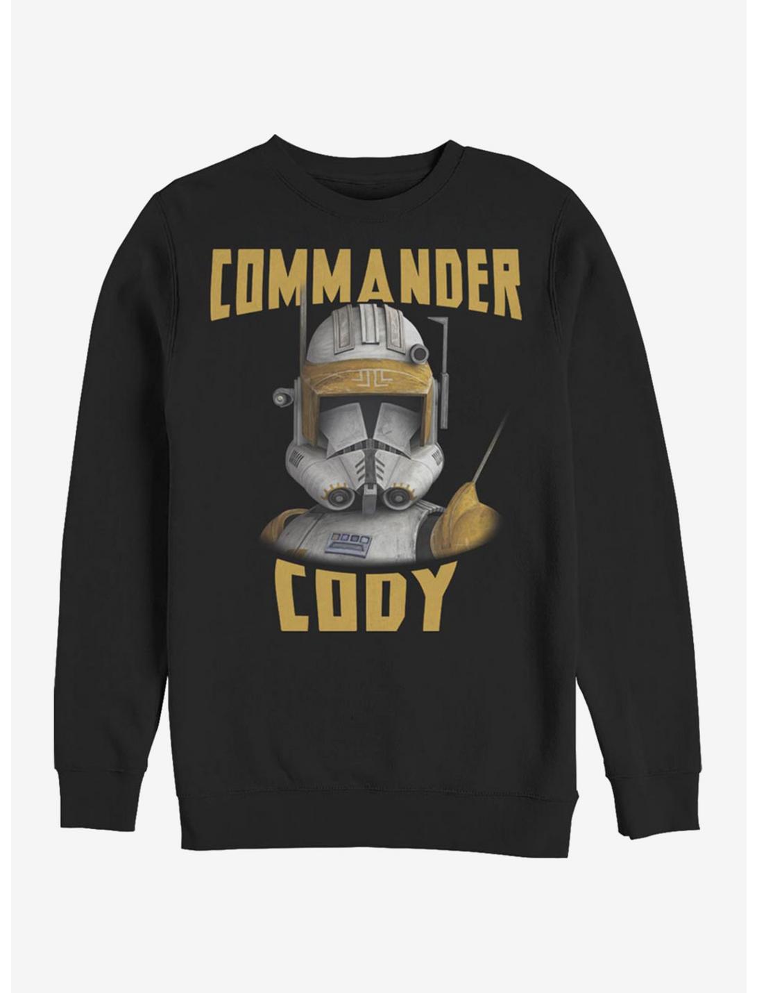 Star Wars: The Clone Wars Commander Cody Helmet Sweatshirt, BLACK, hi-res