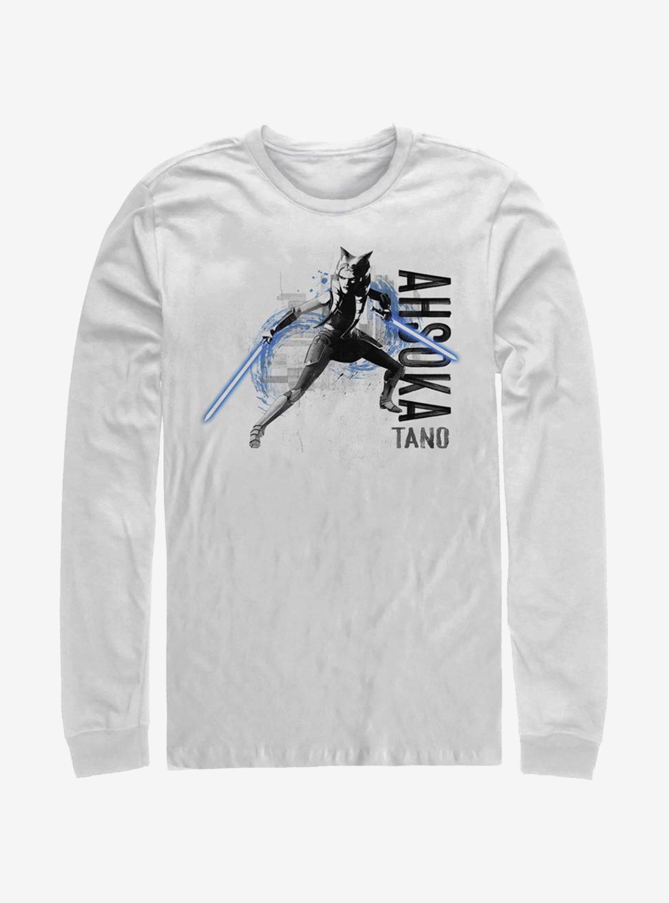 Star Wars: The Clone Wars Ahsoka Collage Long-Sleeve T-Shirt, , hi-res