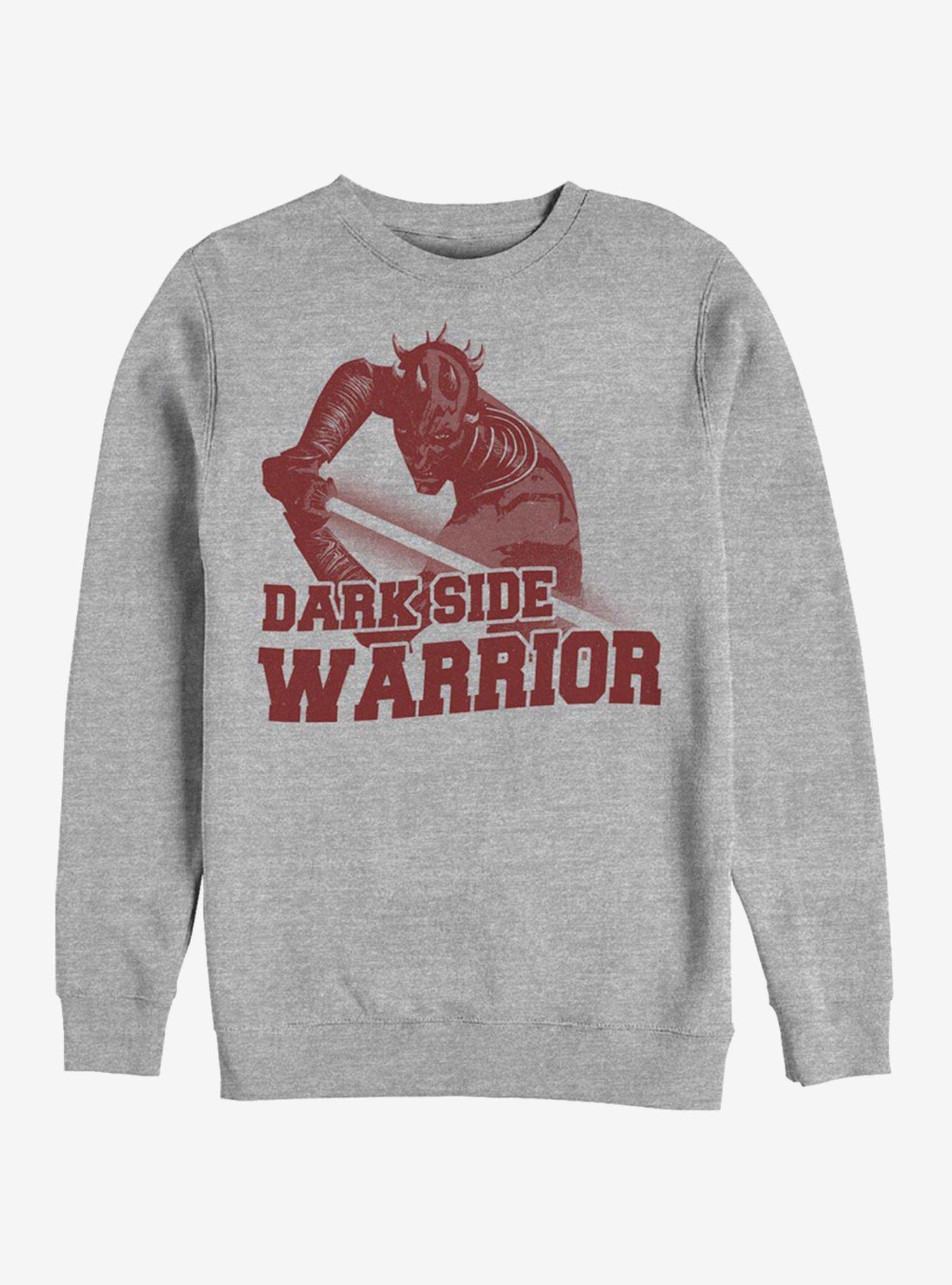 Star Wars: The Clone Wars Dark Side Warrior Sweatshirt, ATH HTR, hi-res