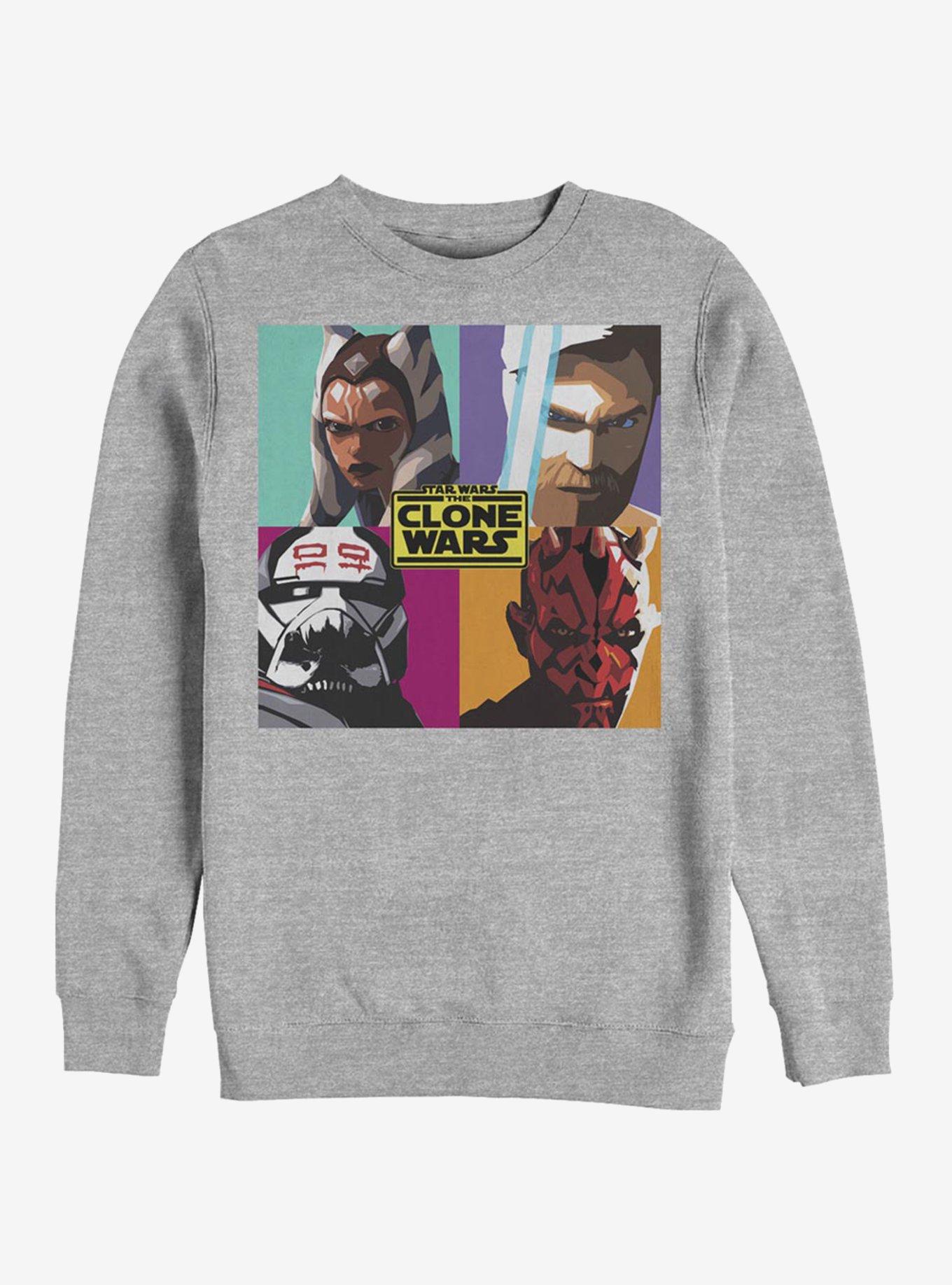 Star Wars: The Clone Wars Ahsoka Heroes Pop Art Sweatshirt, , hi-res