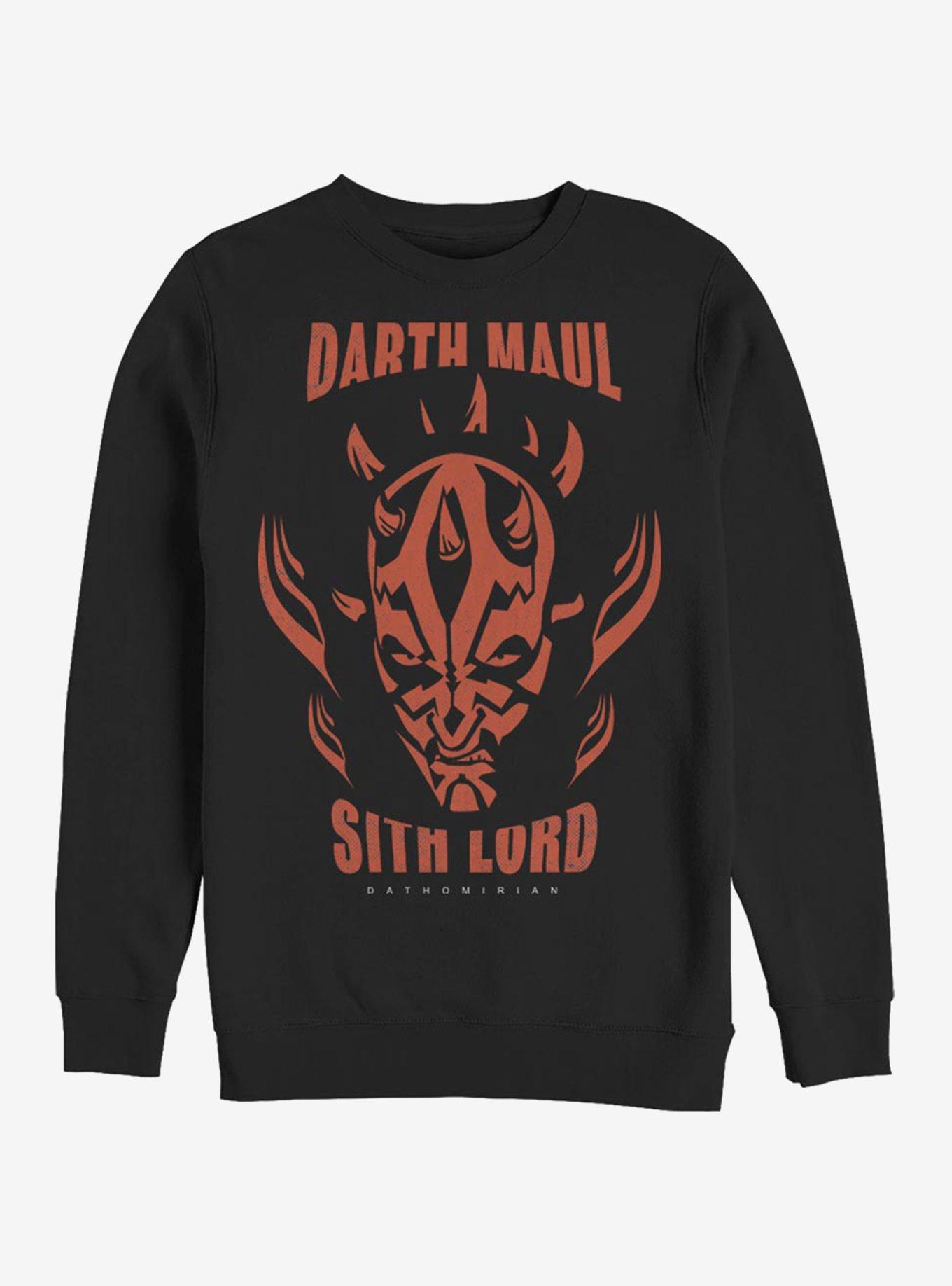 Star Wars: The Clone Wars Dathomirian Maul Sweatshirt, BLACK, hi-res