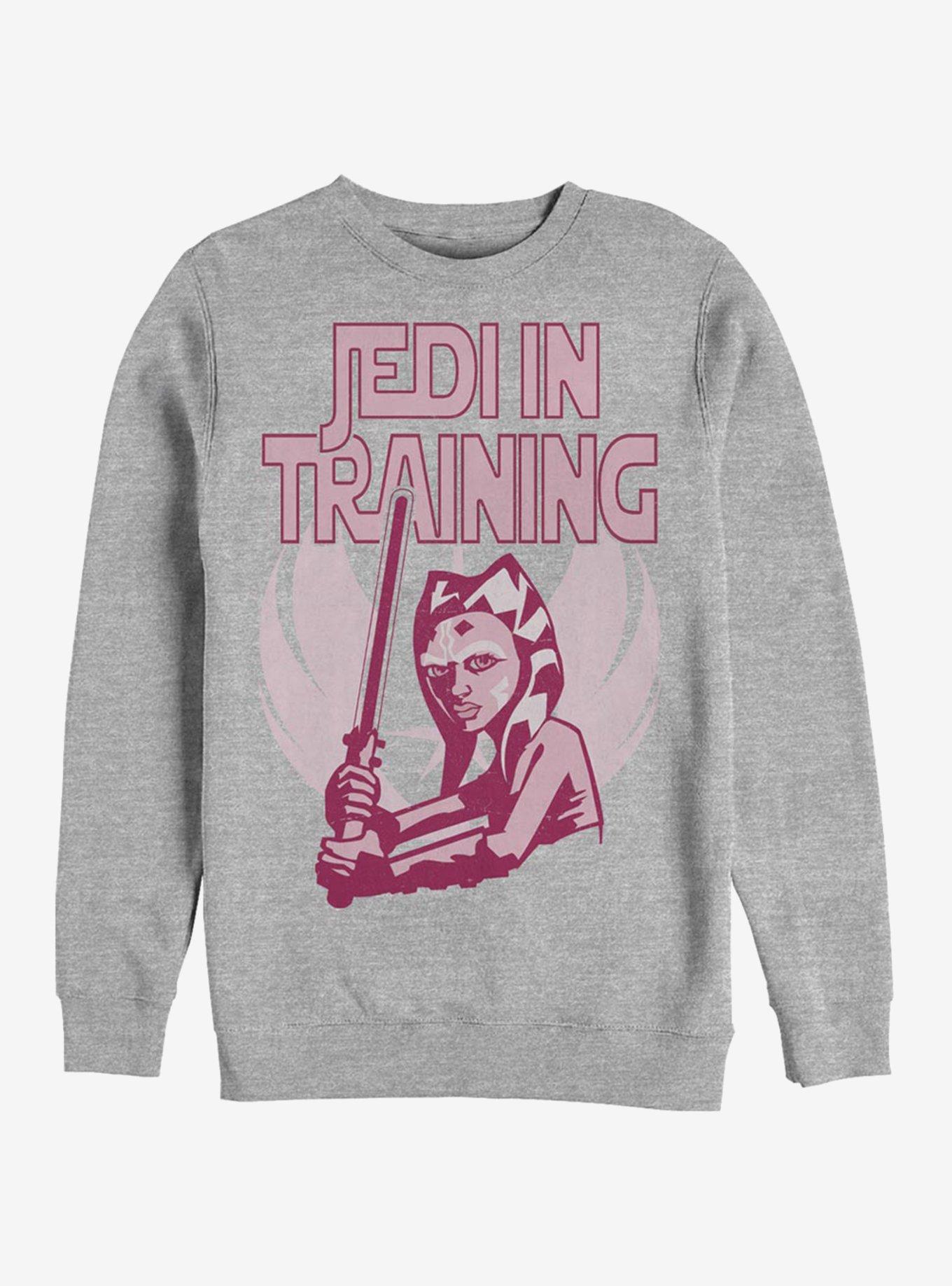 Star Wars: The Clone Wars Ahsoka Jedi In Training Sweatshirt, ATH HTR, hi-res