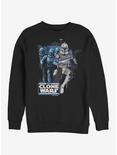 Star Wars: The Clone Wars Captain Rex Trooper Sweatshirt, BLACK, hi-res