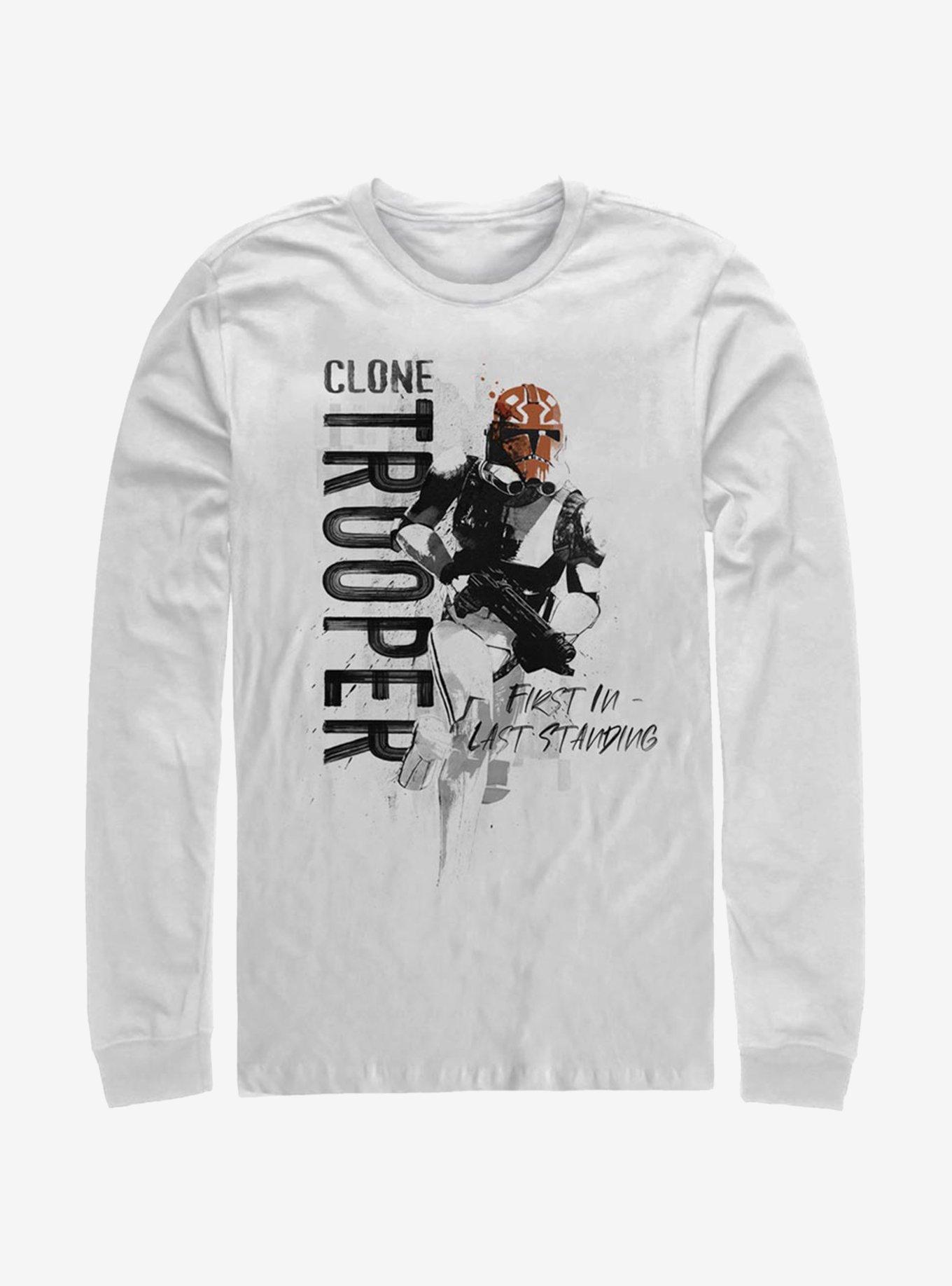 Star Wars: The Clone Wars Trooper Running Long-Sleeve T-Shirt, , hi-res