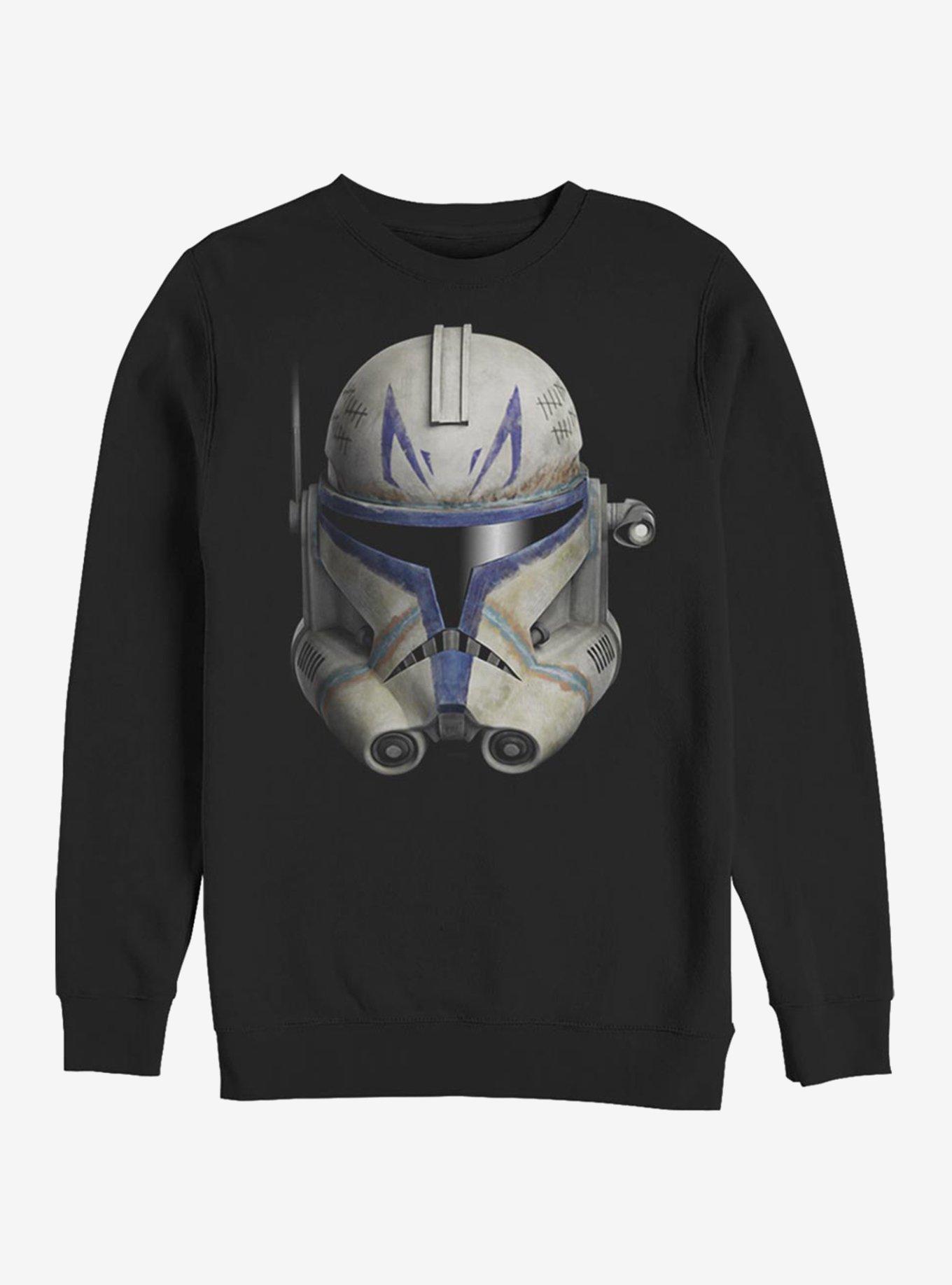 Star Wars: The Clone Wars Captain Rex Helmet Sweatshirt, , hi-res