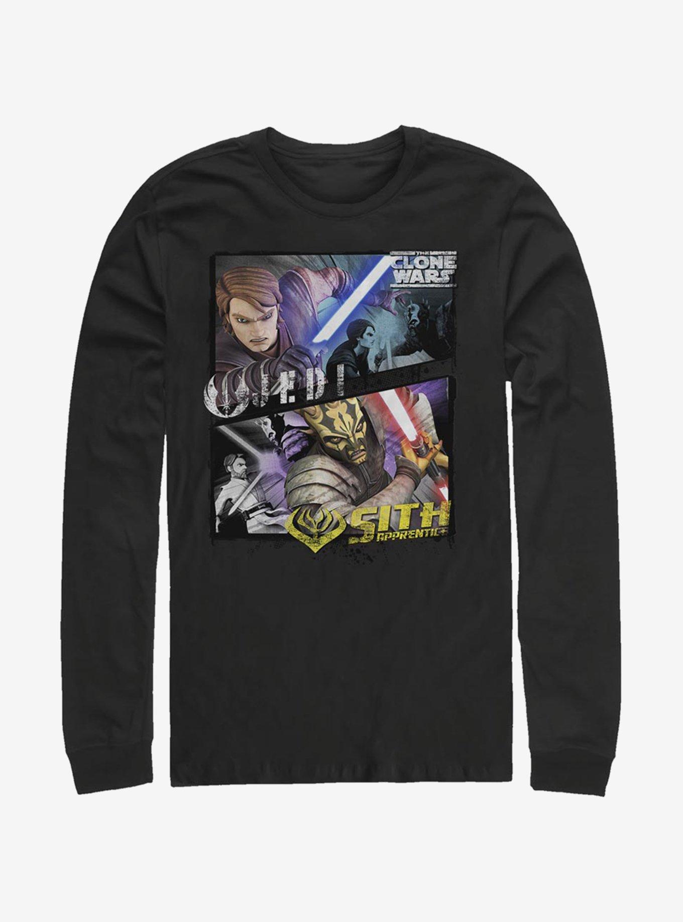 Star Wars: The Clone Wars Bad Side Panel Long-Sleeve T-Shirt, , hi-res