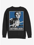Star Wars: The Clone Wars Skywalker Poster Sweatshirt, BLACK, hi-res