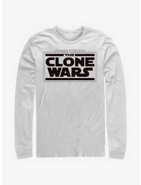Star Wars: The Clone Wars Logo Long-Sleeve T-Shirt, , hi-res