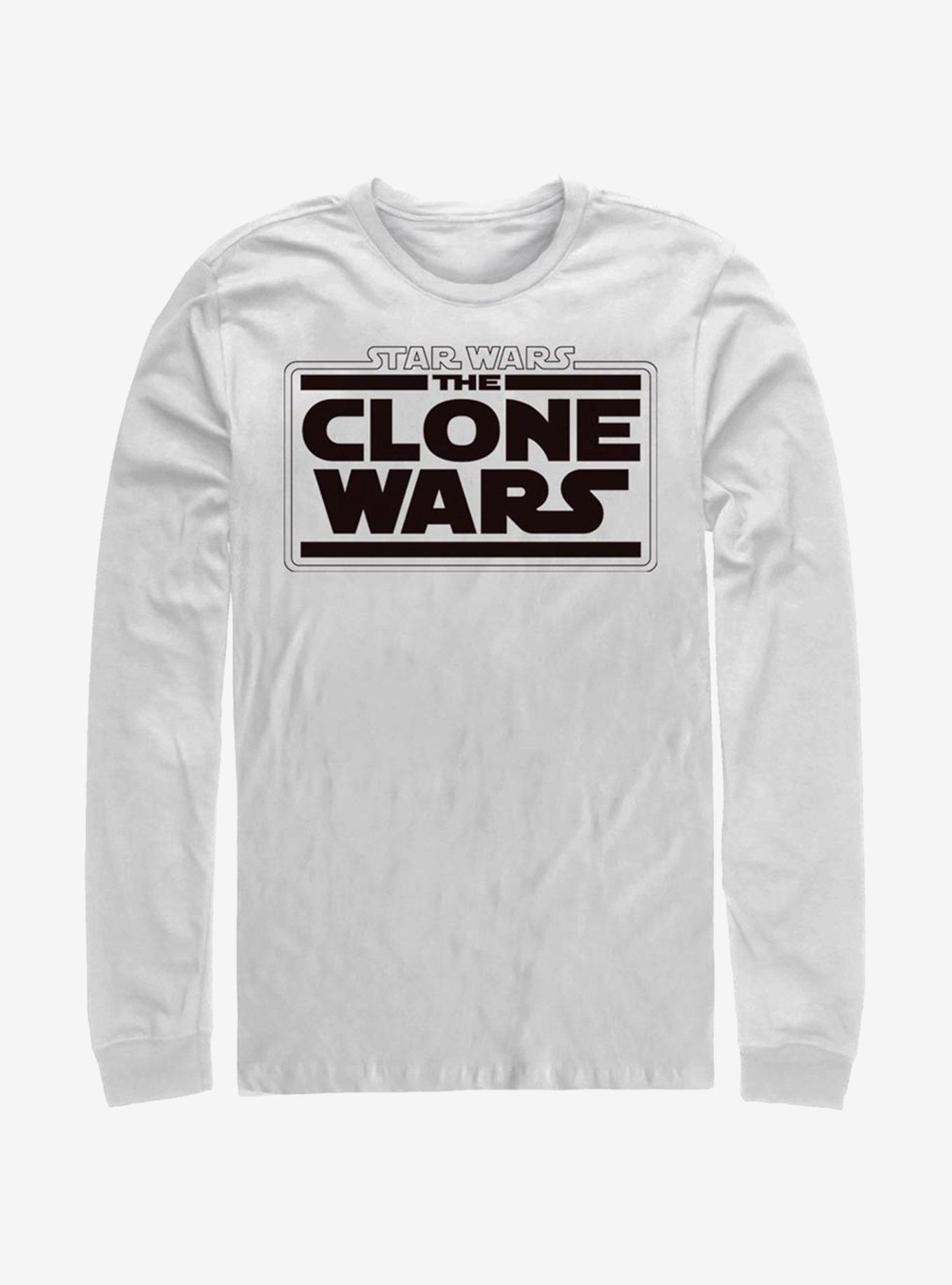 Star Wars: The Clone Wars Logo Long-Sleeve T-Shirt, , hi-res