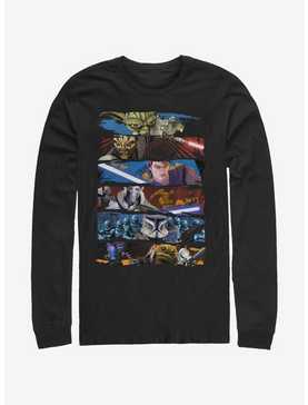 Star Wars: The Clone Wars Face Off Long-Sleeve T-Shirt, , hi-res