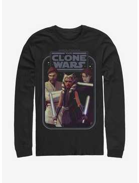 Star Wars: The Clone Wars Ahsoka Hero Group Shot Long-Sleeve T-Shirt, , hi-res