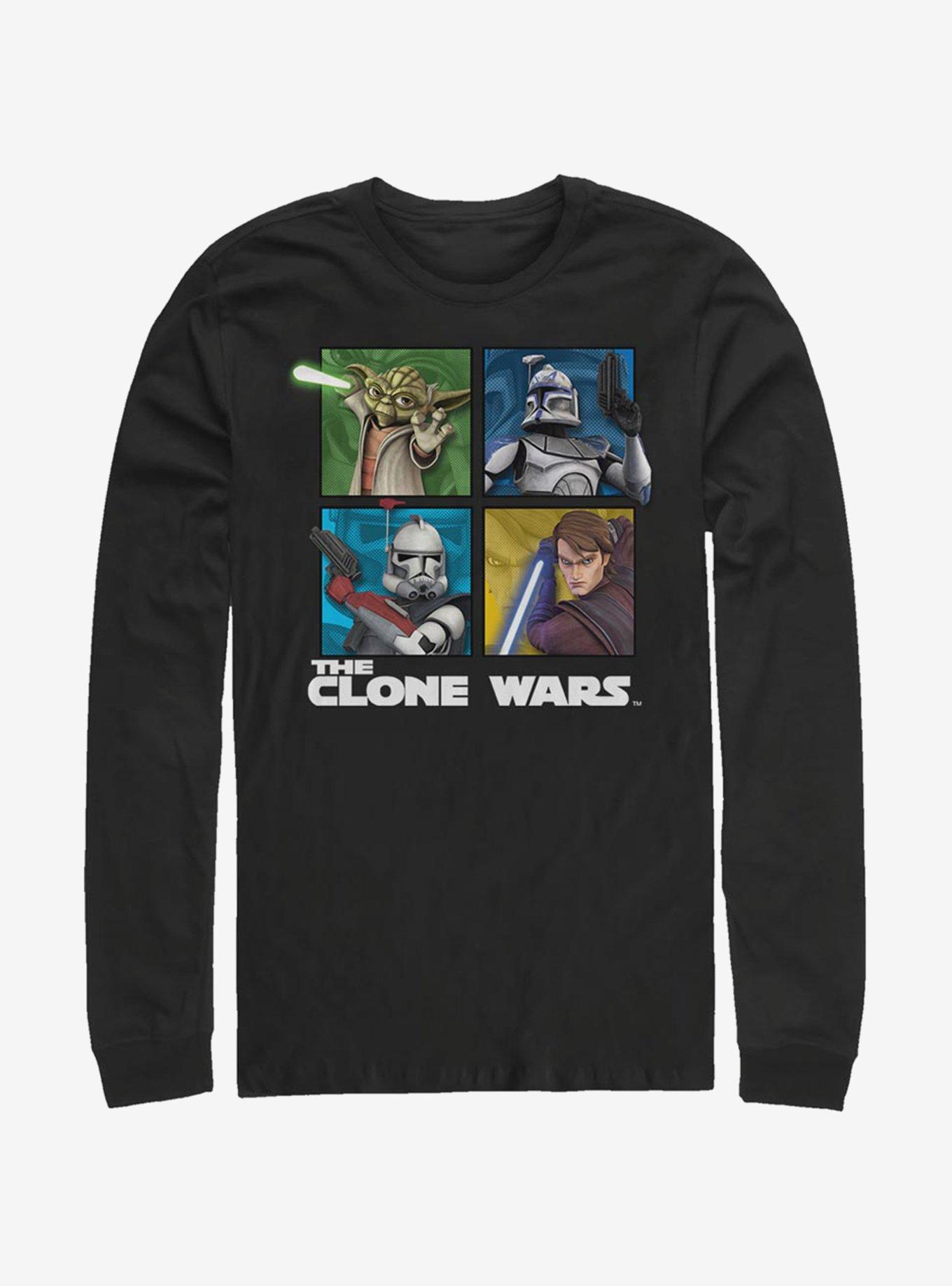Star Wars: The Clone Wars Panel Four Long-Sleeve T-Shirt, , hi-res