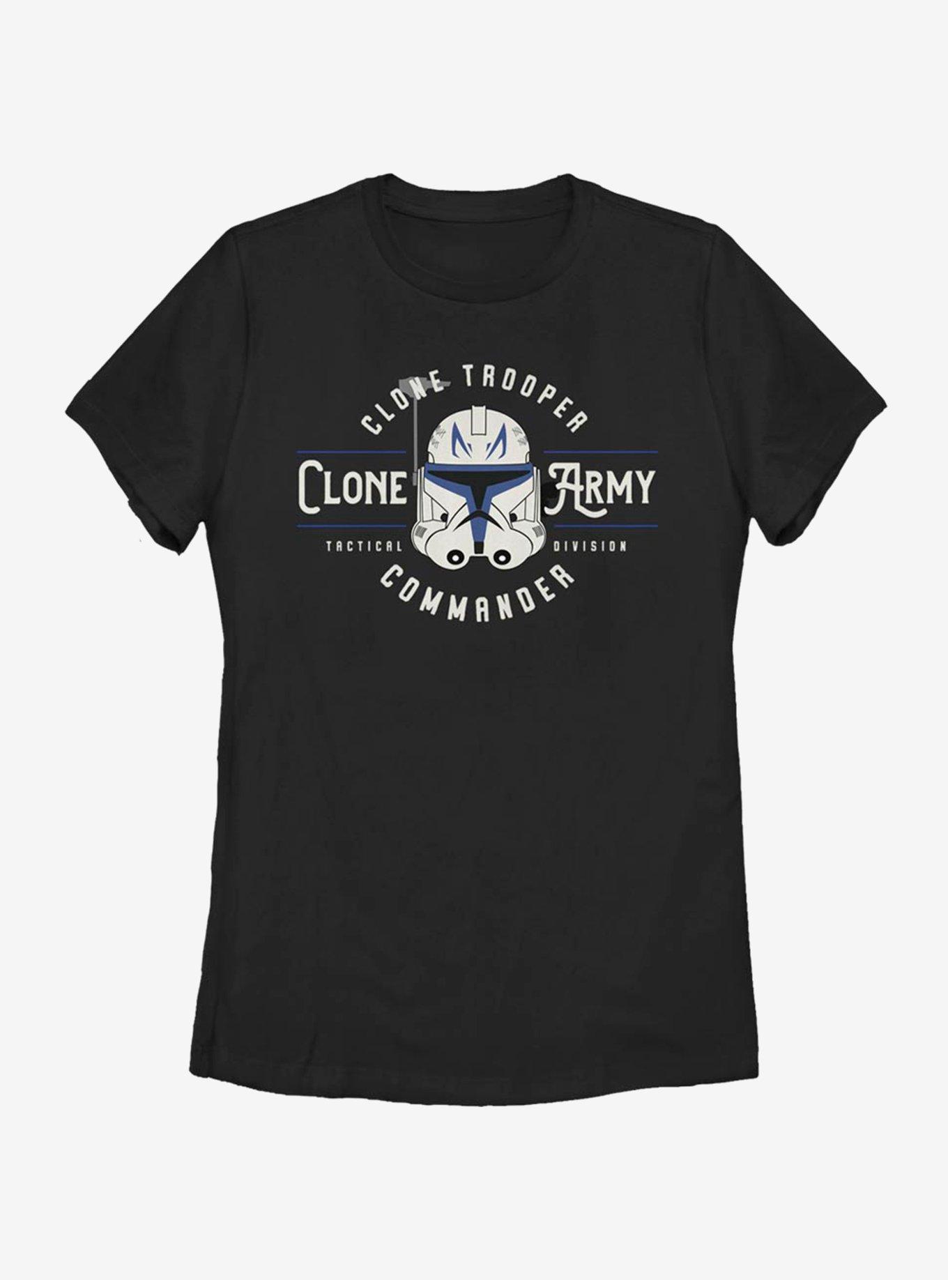 Star Wars: The Clone Wars Clone Army Emblem Womens T-Shirt, , hi-res