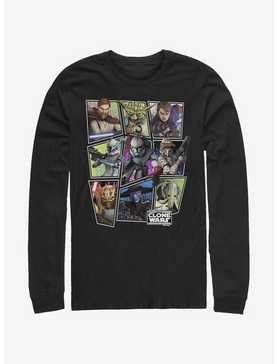 Star Wars: The Clone Wars Scattered Group Long-Sleeve T-Shirt, , hi-res