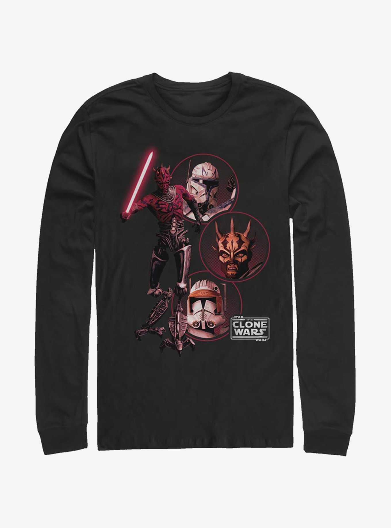Star Wars: The Clone Wars Darkside Group Long-Sleeve T-Shirt, , hi-res
