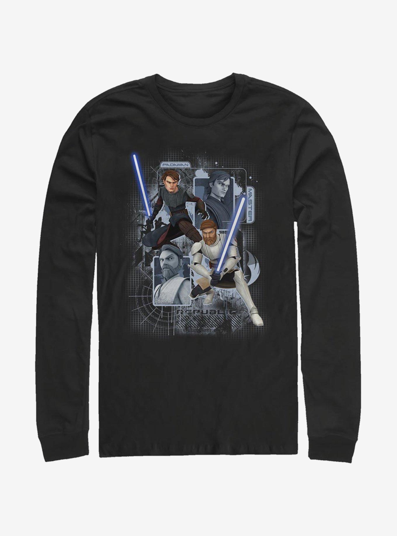 Star Wars: The Clone Wars Schematic Shot Long-Sleeve T-Shirt, , hi-res