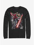Star Wars: The Clone Wars Sith Brothers Long-Sleeve T-Shirt, BLACK, hi-res