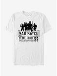 Star Wars: The Clone Wars Bad Batch Emblem T-Shirt, WHITE, hi-res