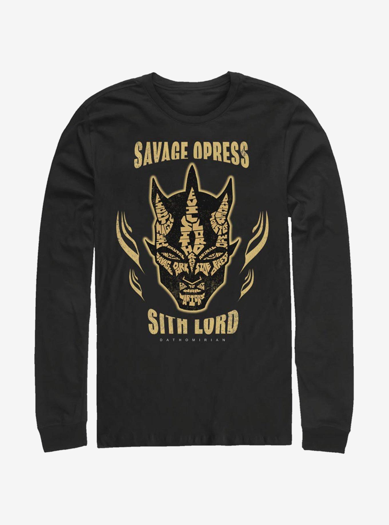 Star Wars: The Clone Wars Dathomirian Savage Opress Long-Sleeve T-Shirt, , hi-res