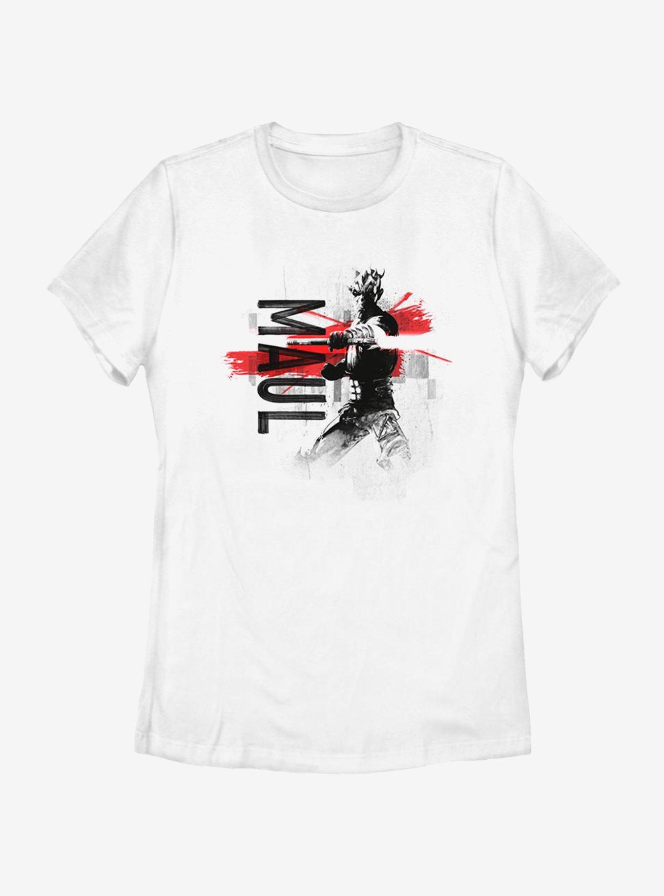 Star Wars: The Clone Wars Maul Collage Womens T-Shirt, , hi-res