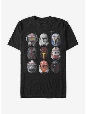 Star Wars: The Clone Wars Clone Helmets T-Shirt, , hi-res
