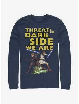 Star Wars: The Clone Wars Threat We Are Long-Sleeve T-Shirt, , hi-res