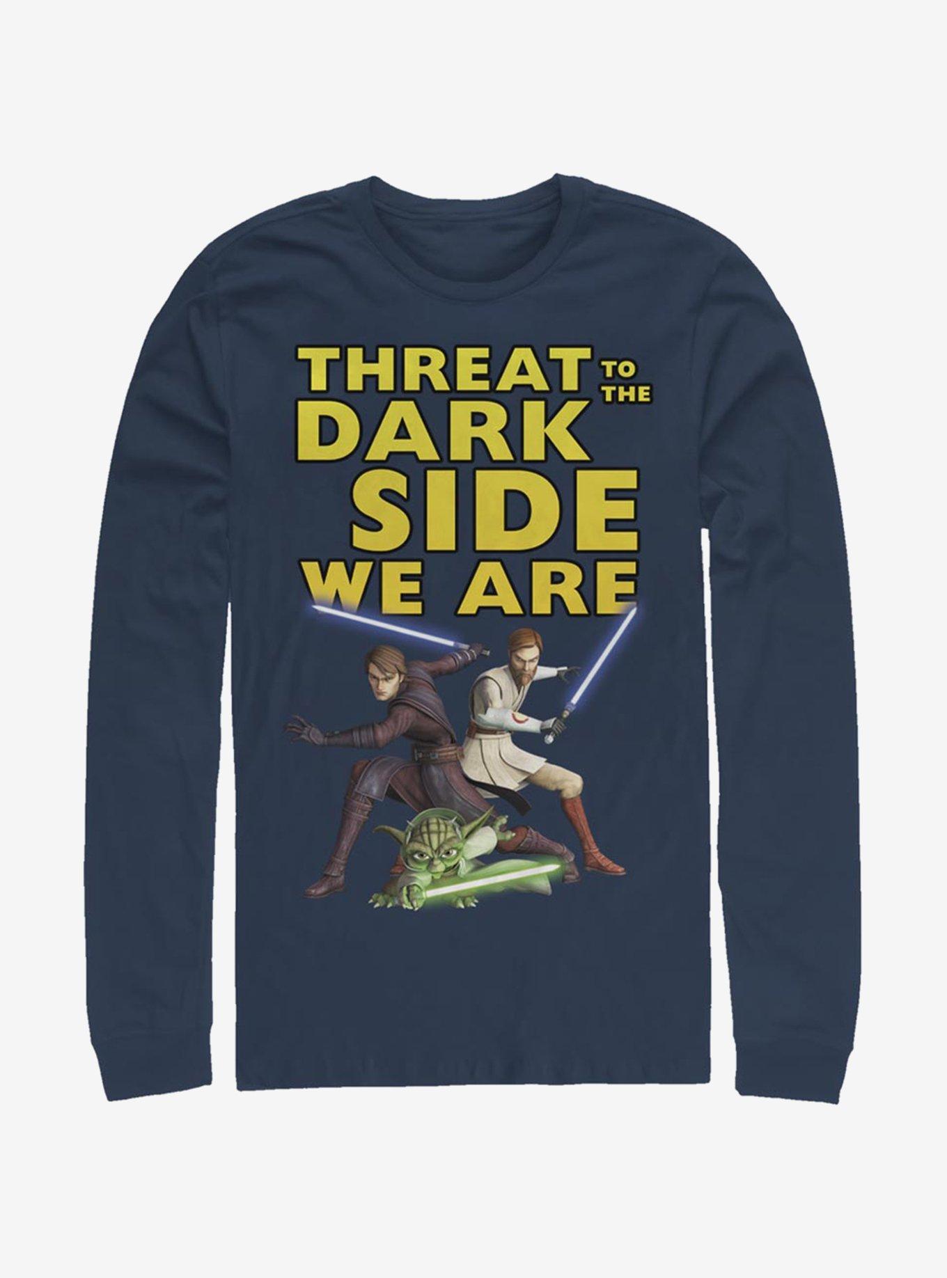Star Wars: The Clone Wars Threat We Are Long-Sleeve T-Shirt, , hi-res